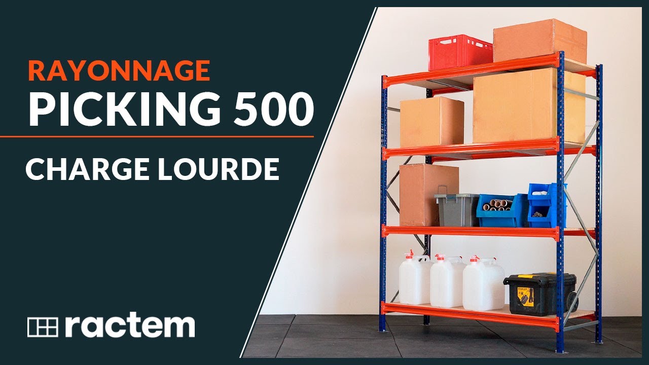 Rayonnage Picking 500 pour Charge Lourde