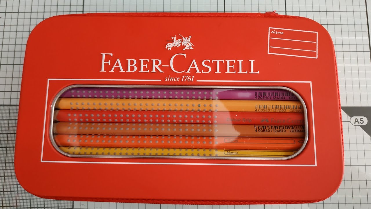 Tests Crayon Colour Grip de chez Faber-Castell