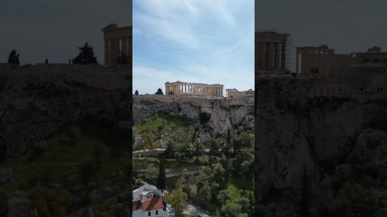 acropolis of Athens (drone video by vasilis_karam )
