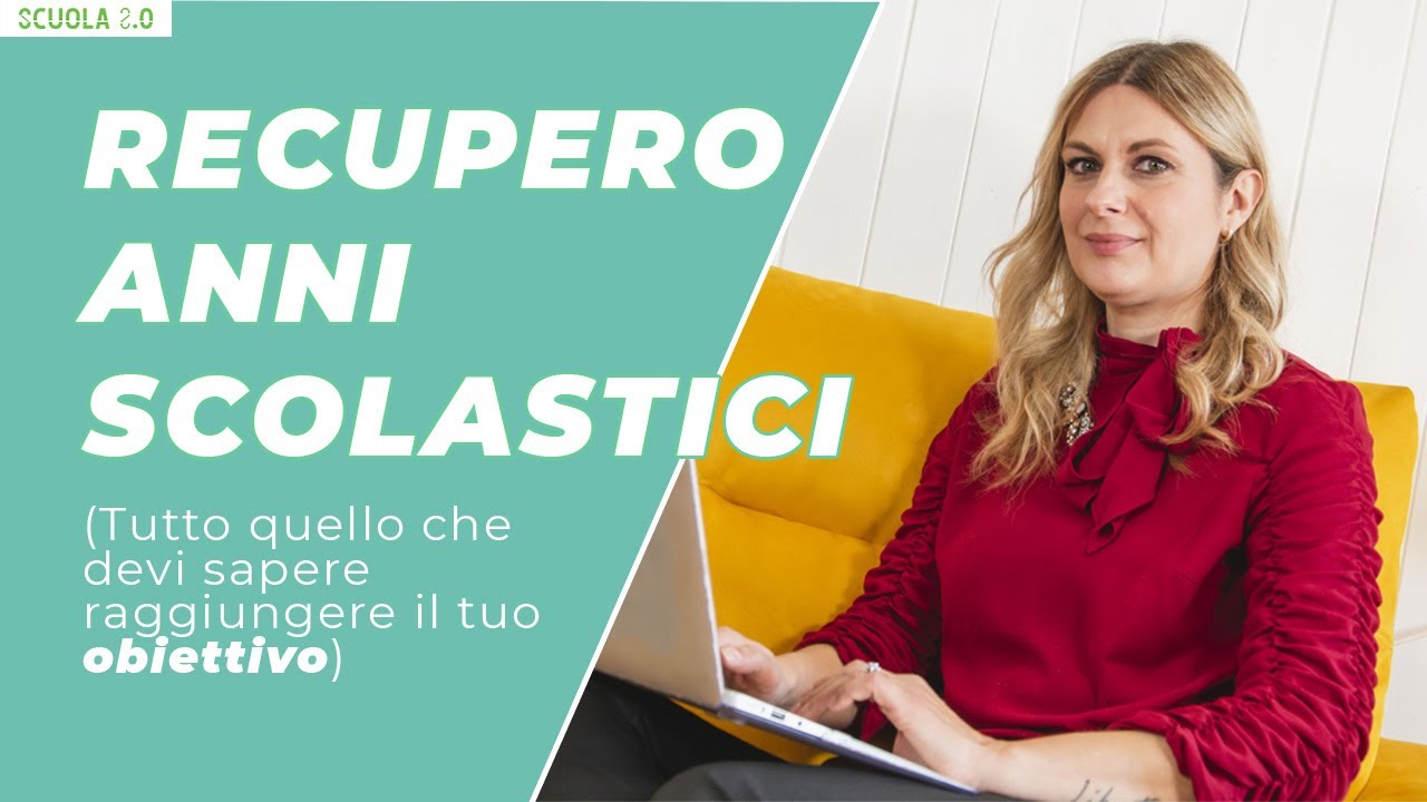 RECUPERO ANNI SCOLASTICI! COSA DEVI SAPERE PER REGGIUNGERE L'OBIETTIVO DIPLOMA