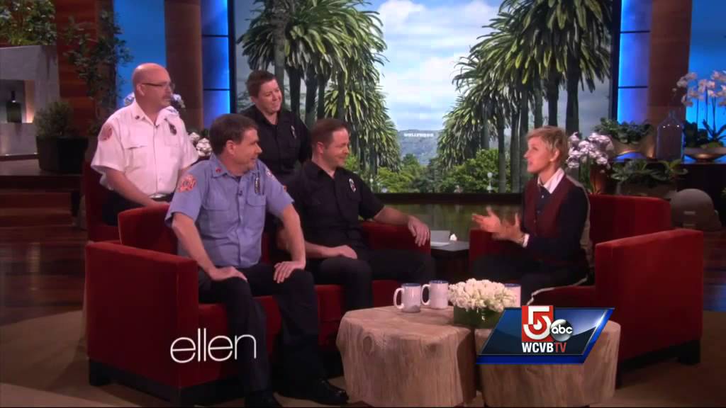 Firefighters forced to return gift from Ellen DeGeneres