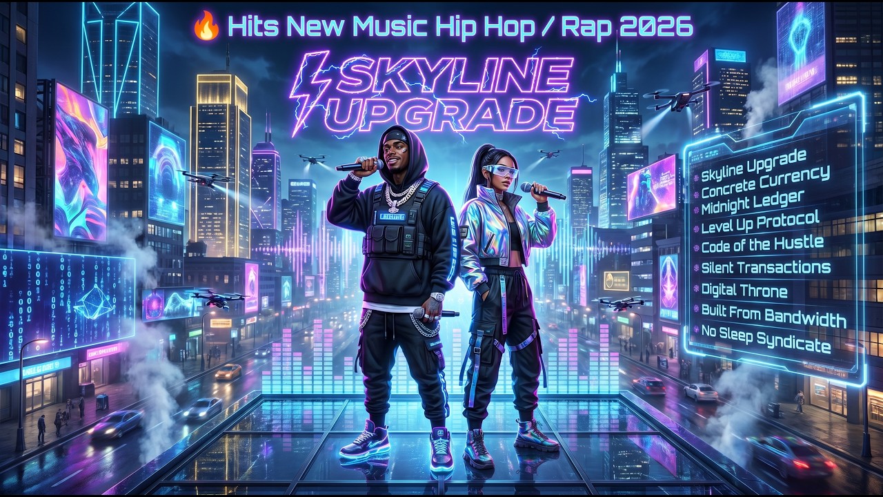 HITS NEW HIP HOP / RAP 2026 🔥 Skyline Upgrade | Heavy 808 Bass & Digital Hustle Vibes