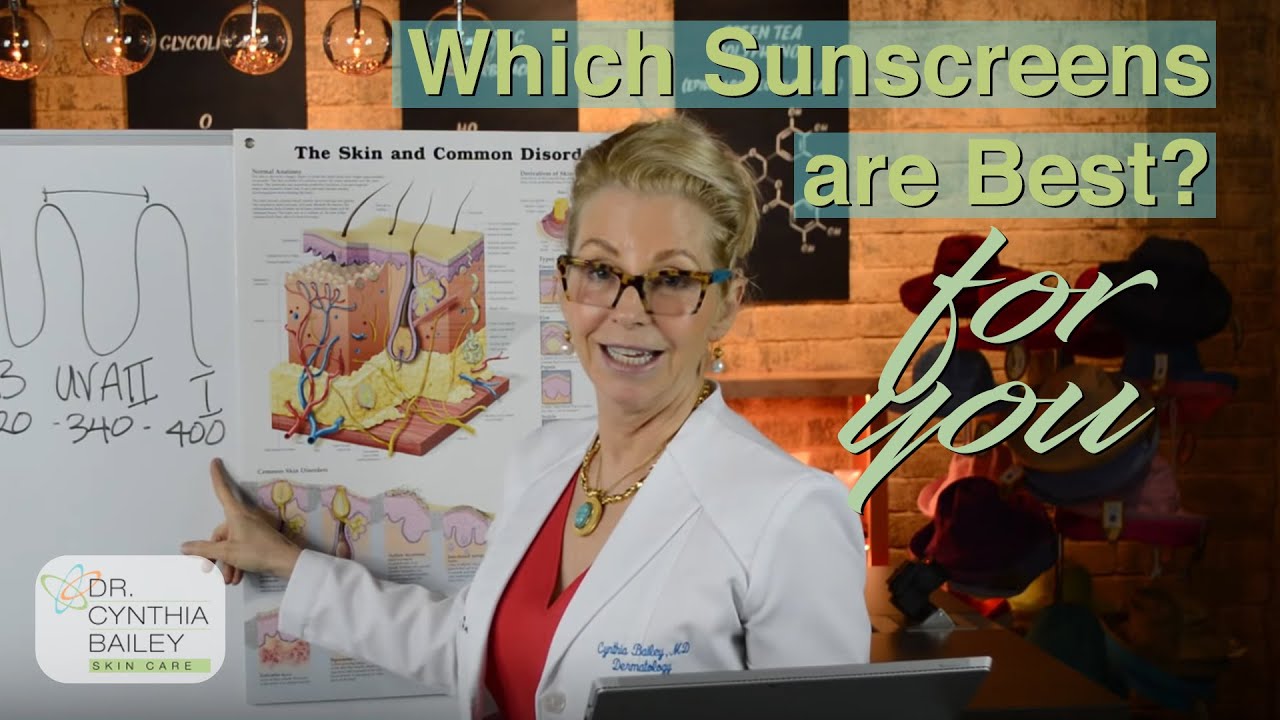 Dermatologist Explains What Sunscreens Work Best (for you!) - Dr. Bailey Skin Care [Summer 2018]