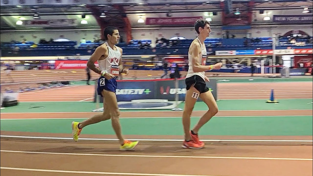 Mens 3km Racewalk  Millrose & USA Indoor Championships Jan 29, 2022