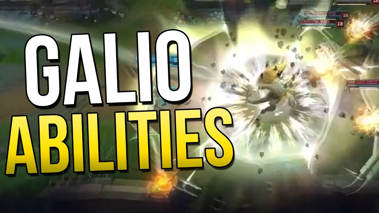GALIO REWORK ABILITIES LEAKED/REVEALED !! - League of Legends