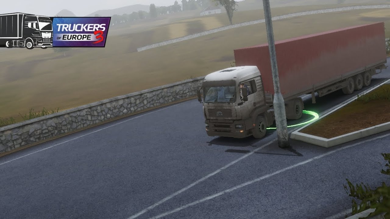 एक 🥶और ट्रिप 🫠पर निकल गए  😜truck driving gameplay [truckers of Europe 3] 🇪🇺 