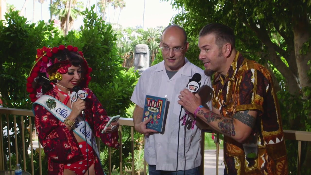 Kiddie Cocktails?! Derek Yaniger & Stuart Sandler interview at Tiki Oasis!