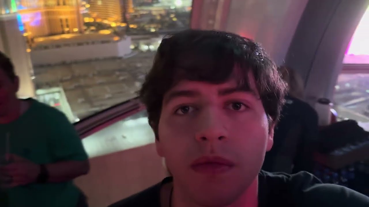 Viagem do Joe 10 - roda gigante com happy hour em Las Vegas.