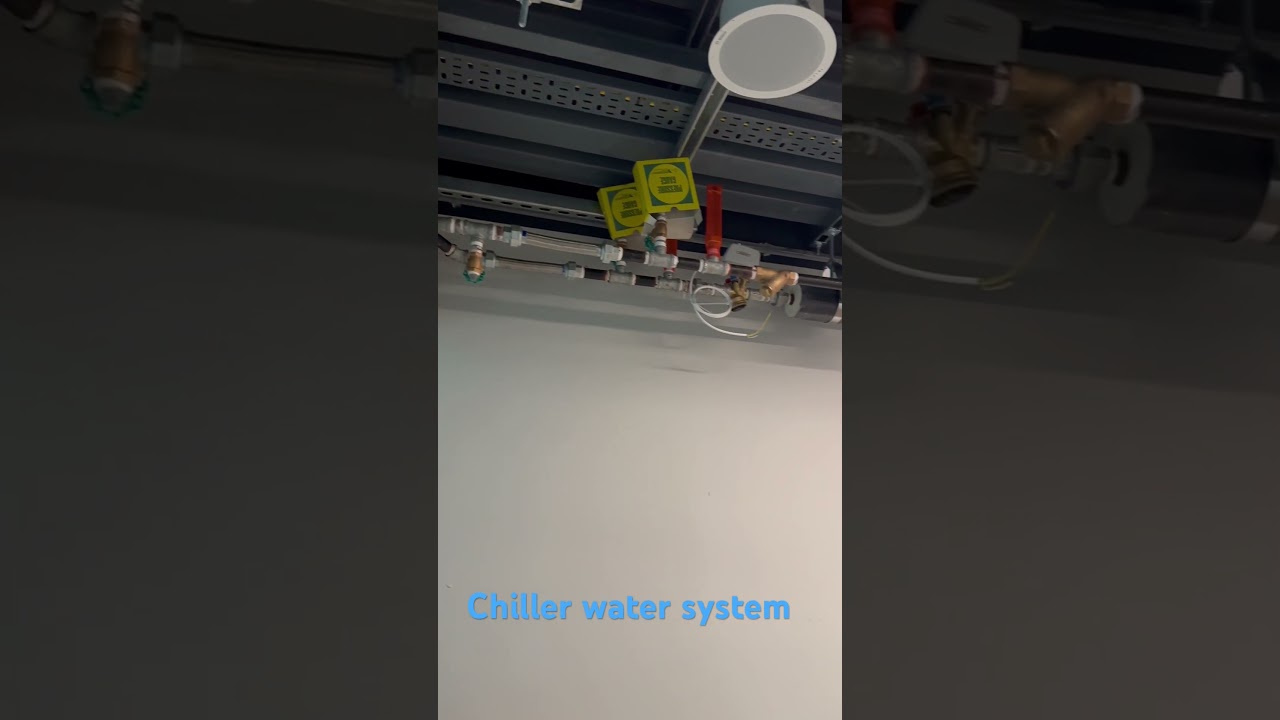 Chilled water system | Ceiling cassette | Installation 2024