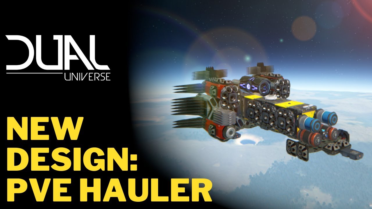 Dual Universe: New Medium Hauler Ship Design