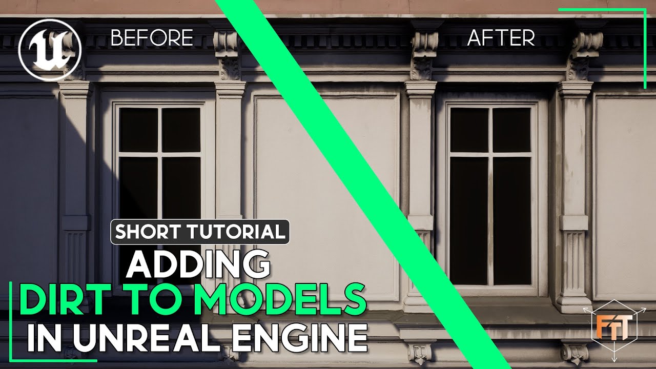Adding dirt to models in Unreal Engine using Masks