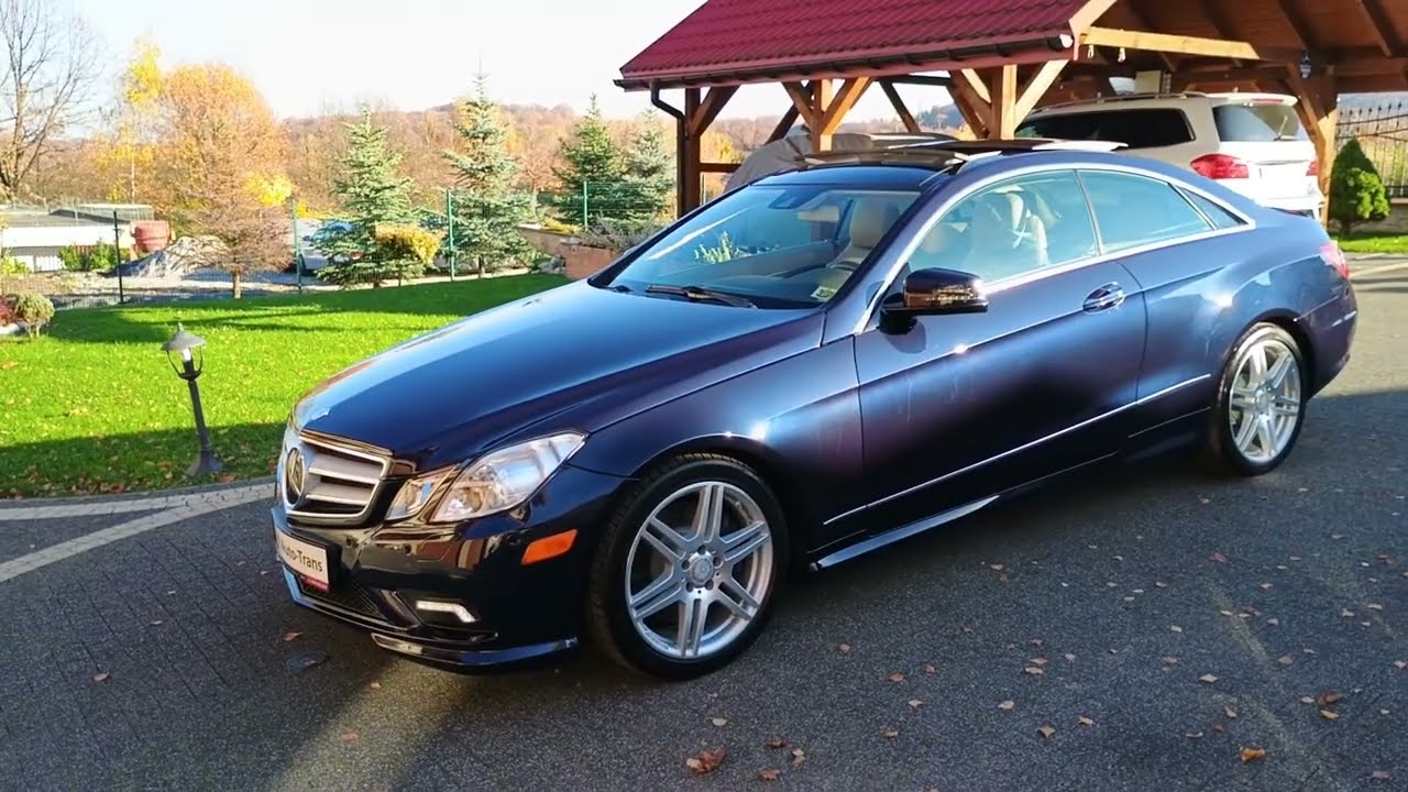 T.A.K.Auto-Trans Mercedes Benz E550 V8 388KM C207 Pakiet AMG 2010r
