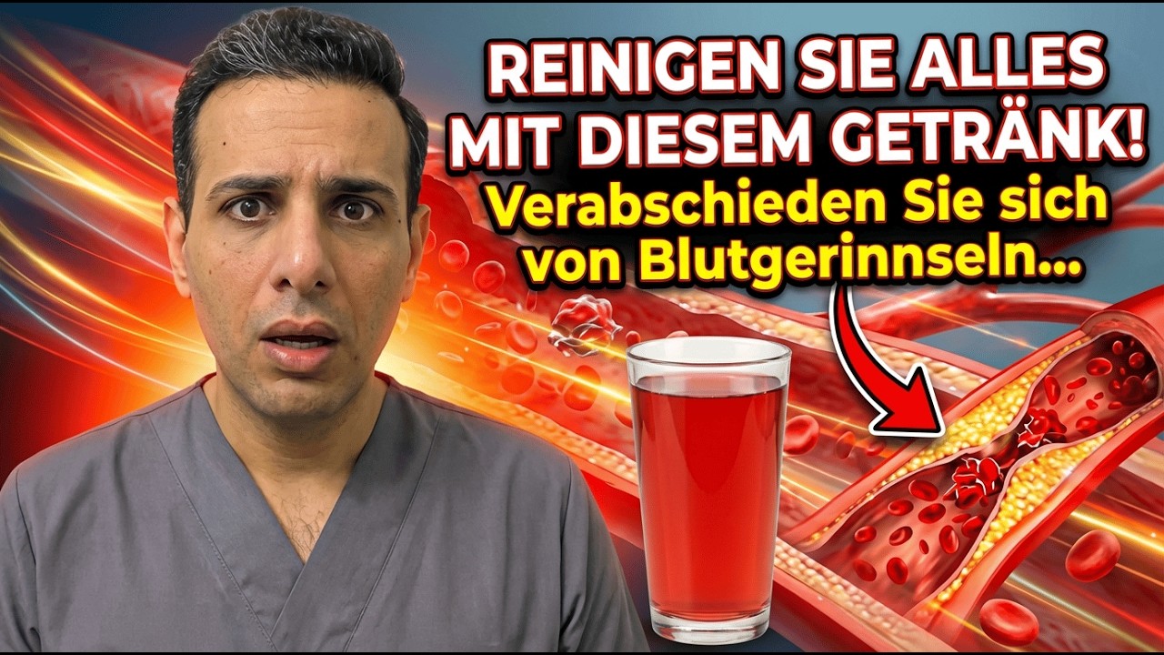 Ist Ihr Blut zu dickflüssigem Sirup geworden Sehen Sie dieses Video, bevor es zu spät ist!