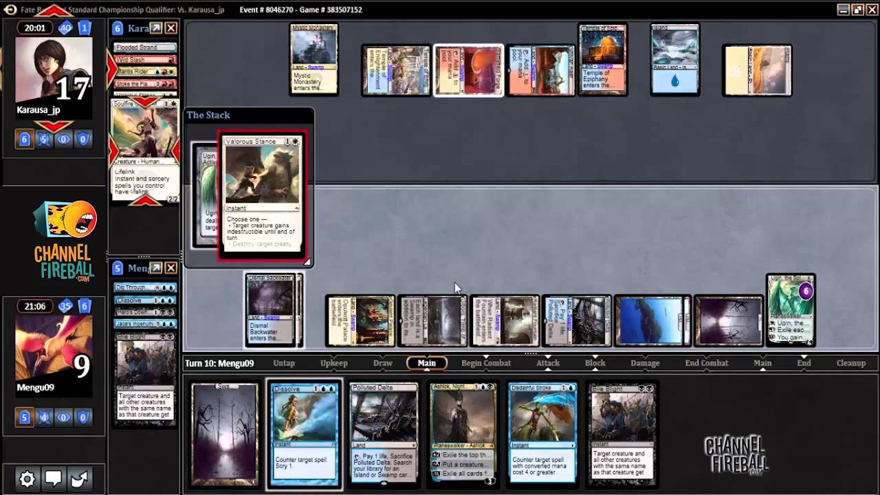 Channel Mengucci - Standard UB Control (Deck Tech/Match 1)