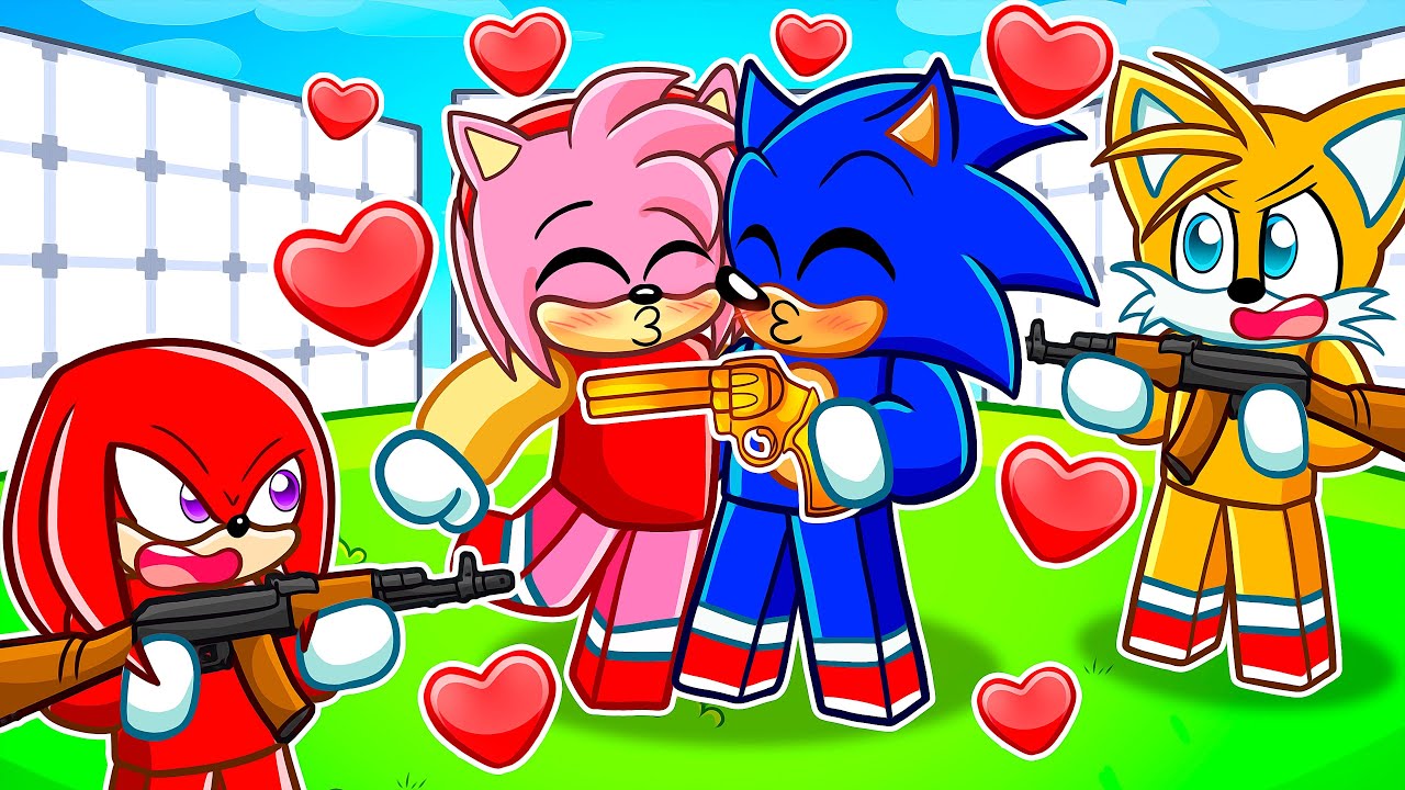 Sonic Consigue Su PRIMER BESO en Roblox Rivals!