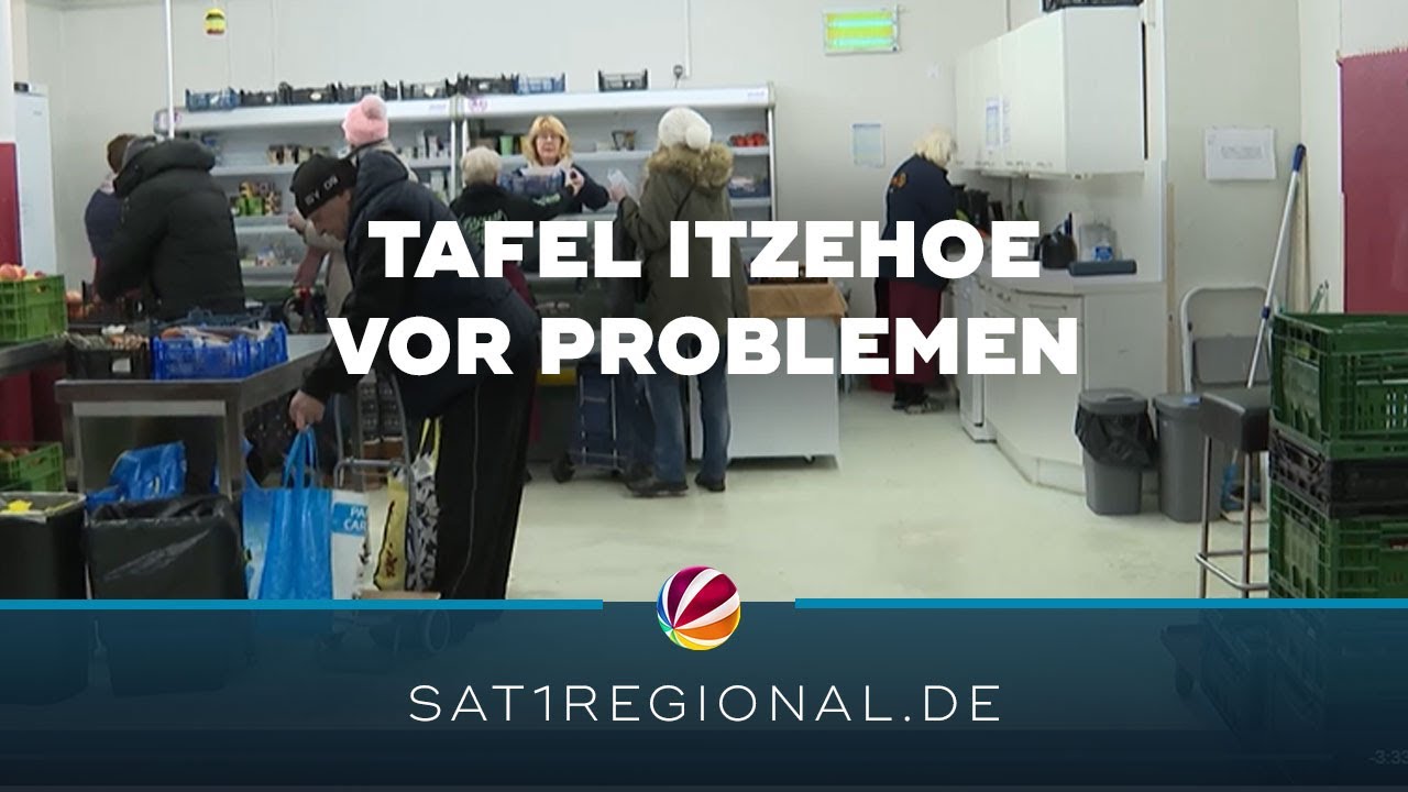 Tafel Itzehoe vor Problemen: Immer mehr Bedürftige, immer weniger Spenden