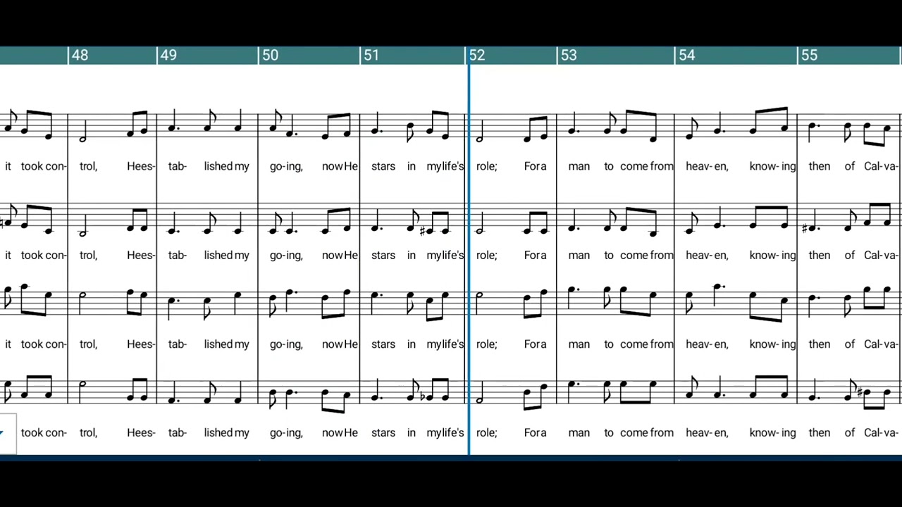 The Next Time He Comes - SATB