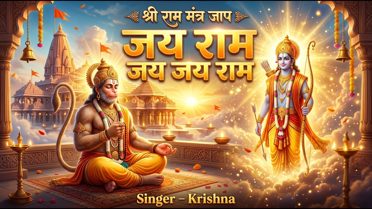 जय राम जय जय राम | श्री राम मंत्र जाप | Powerful Ram Naam Dhun | Ram Bhajan | Jai Ram Jai Jai Ram