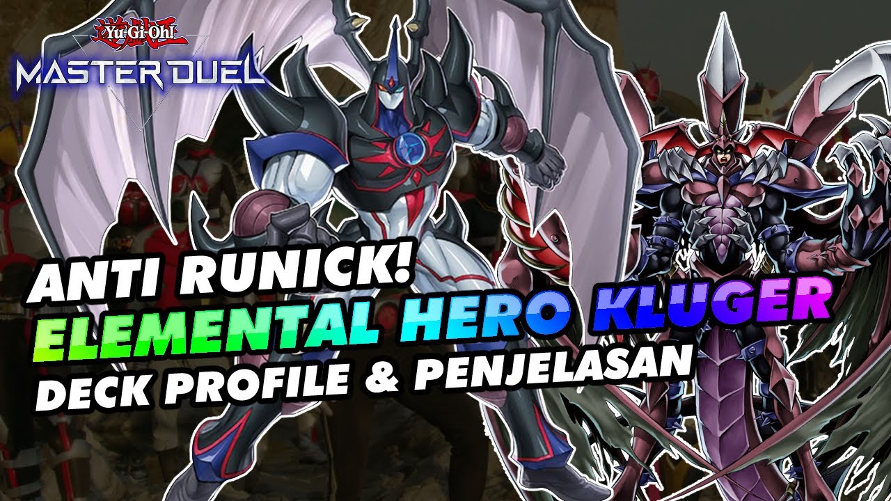 Elemental HERO Neos Kluger - Counter Runick - YGO Master Duel Indonesia