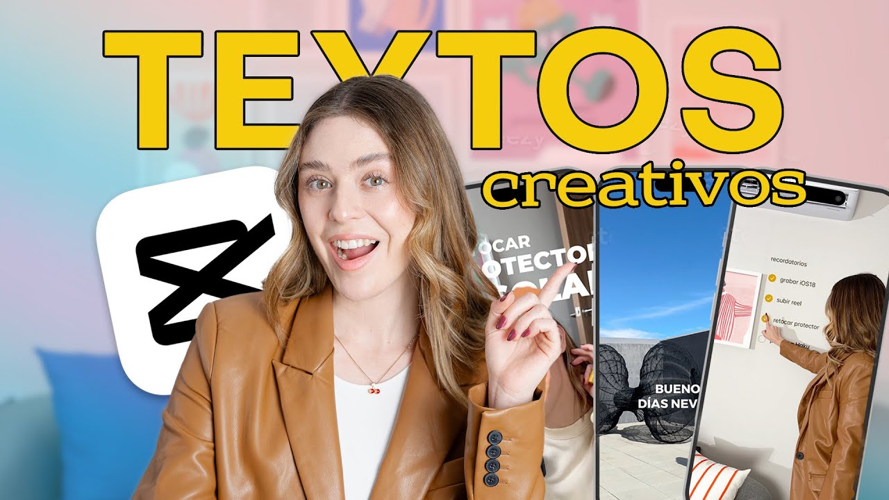 TEXTOS CREATIVOS y fáciles para tus videos con CAPCUT 📲