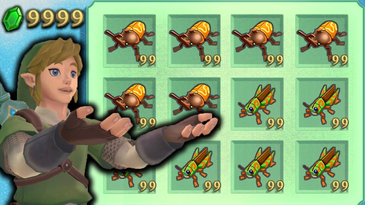 7,200 RUPEES PER HOUR! FAST Early Rupee Farming Method in Skyward Sword HD