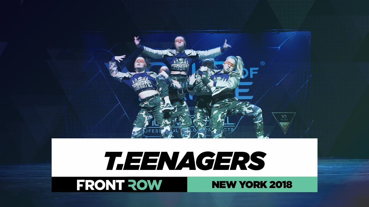 T.EENAGERS  | FRONTROW | Showcase | World of Dance New York 2018 | #WODNY18