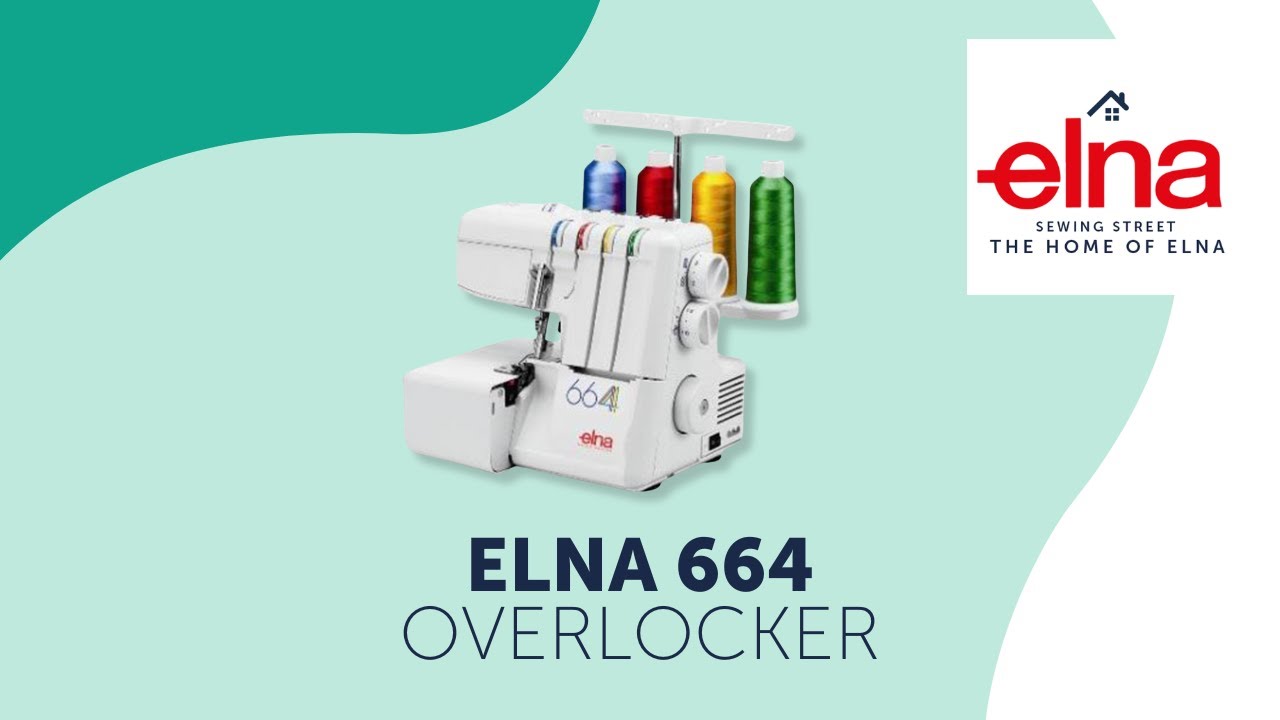 Elna 664 Overlocker | Sewing Machine