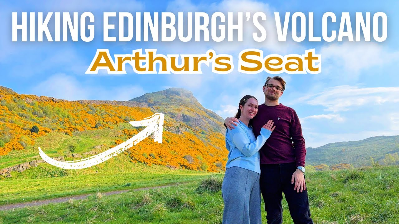 We Climbed a Volcano in Edinburgh, Scotland | Arthur’s Seat Scenic Hike