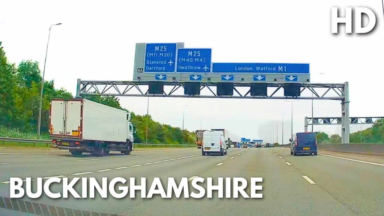 England Road Driving 🚗 | Buckinghamshire Driving Around | HD