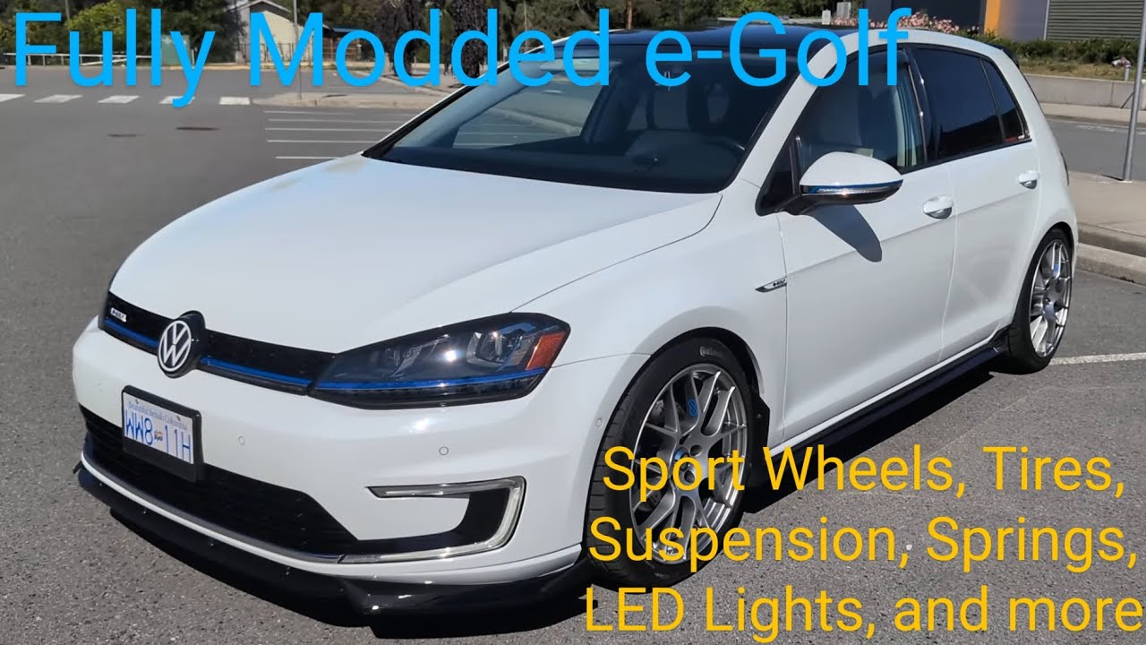 VW e Golf Mods - Wheels, Springs, Suspension etc - Day Light Walk Around