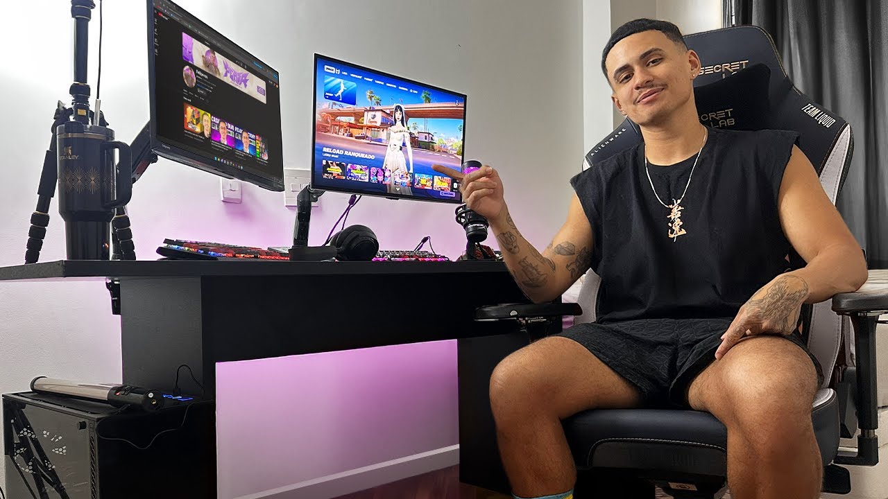 MEU SETUP DE 60 MIL REAIS PARA FORTNITE