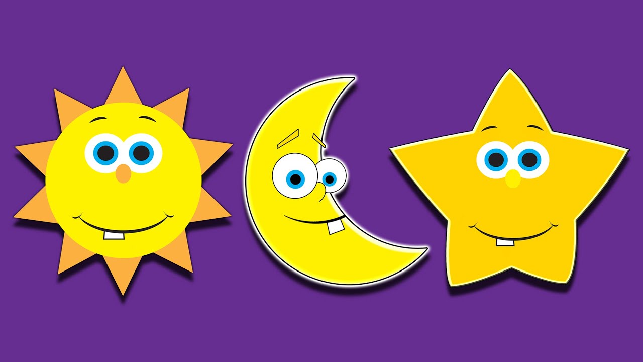 The Sun, The Moon and The Stars | The Baby Big Mouth Podcast | Kids Songs