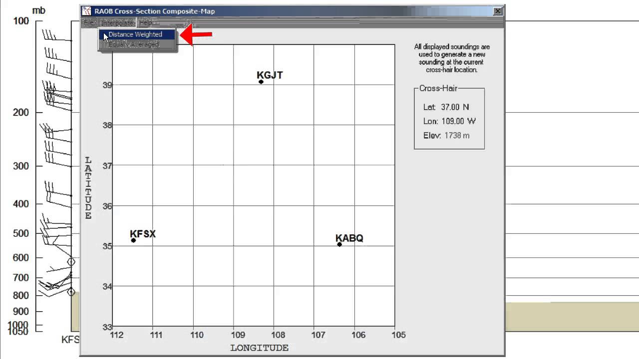 RAOB Sounding Interpolation
