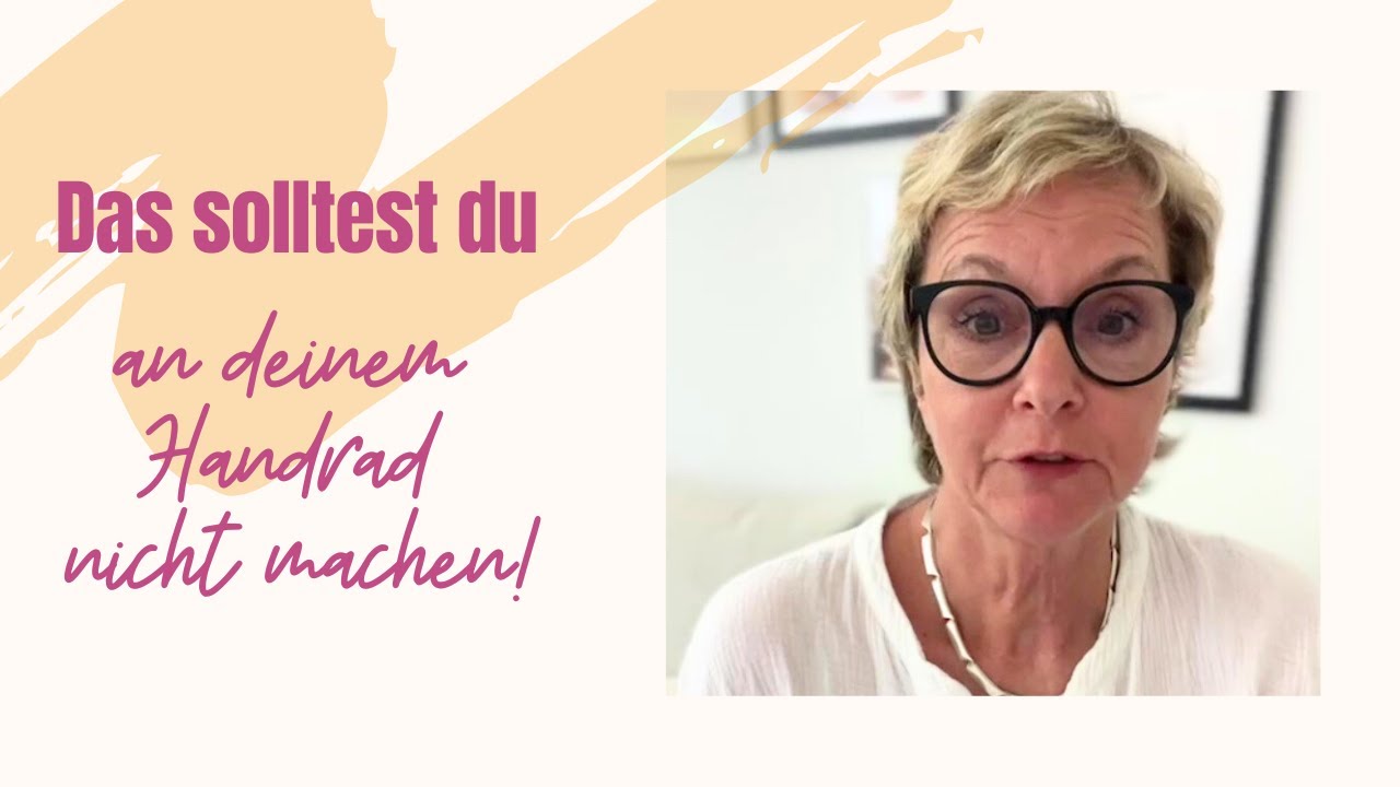 Tue das nicht, mit dem Handrad