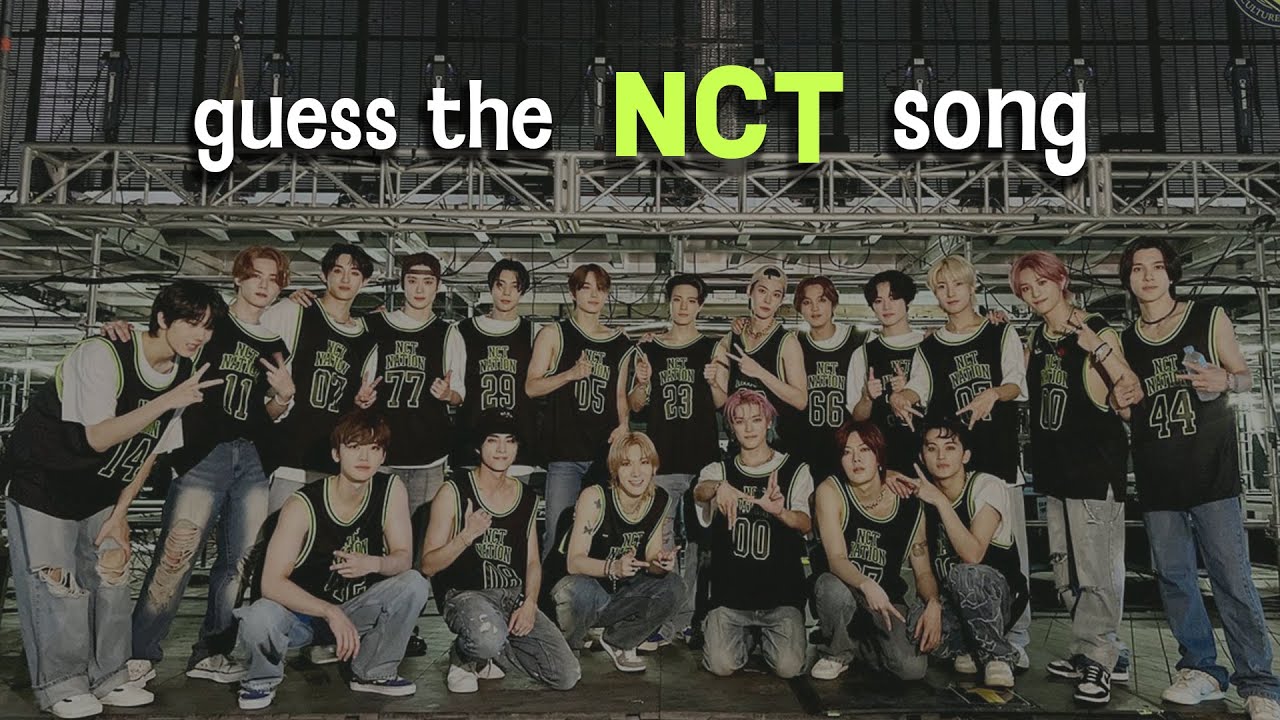 an actually hard guess the NCT song quiz (all units + solos)
