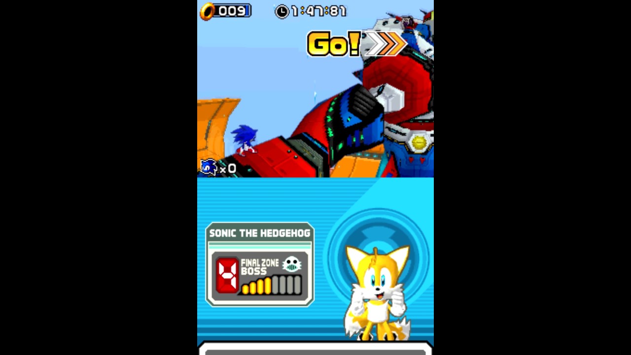 Sonic Rush Final Zone:Unknown-Normal Difficulty
