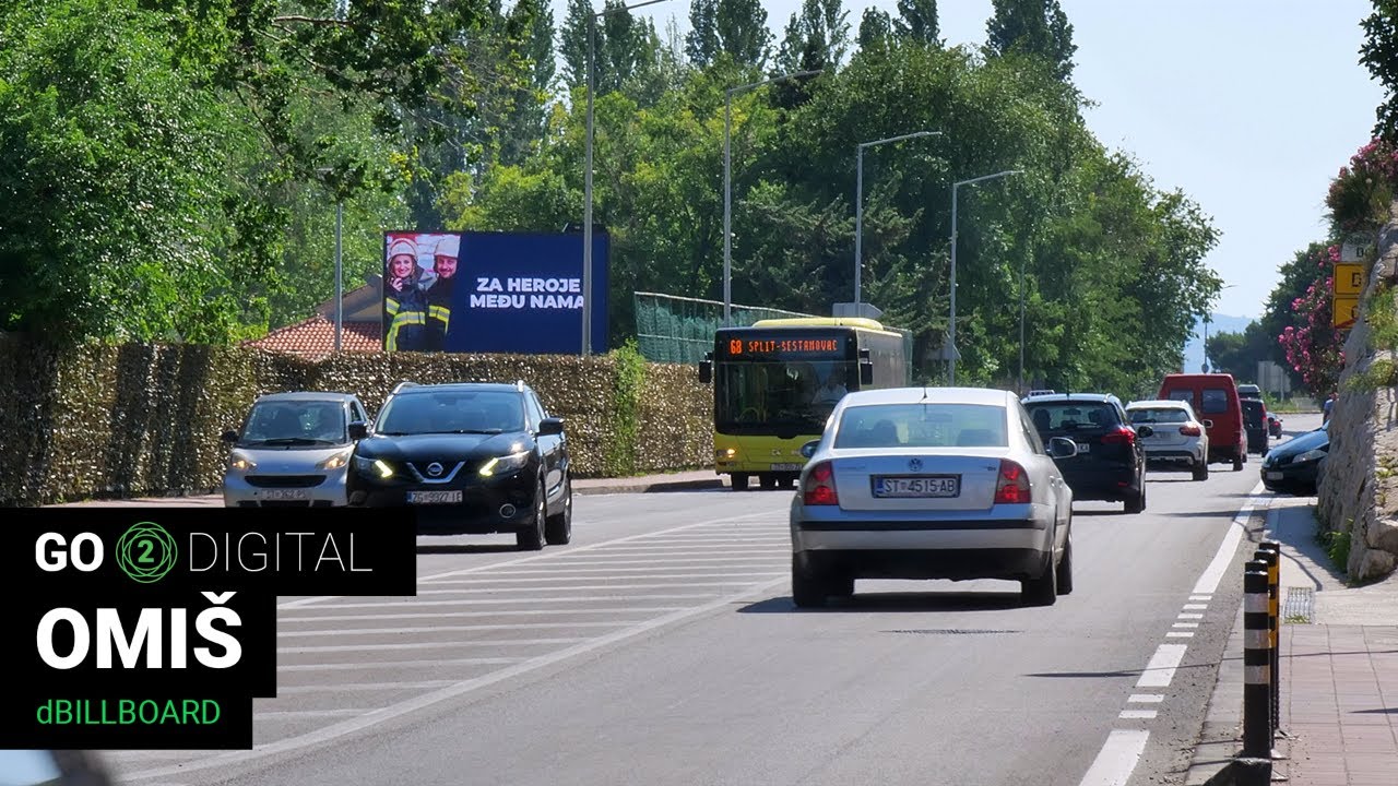 Omiš dBillboard | Go2Digital