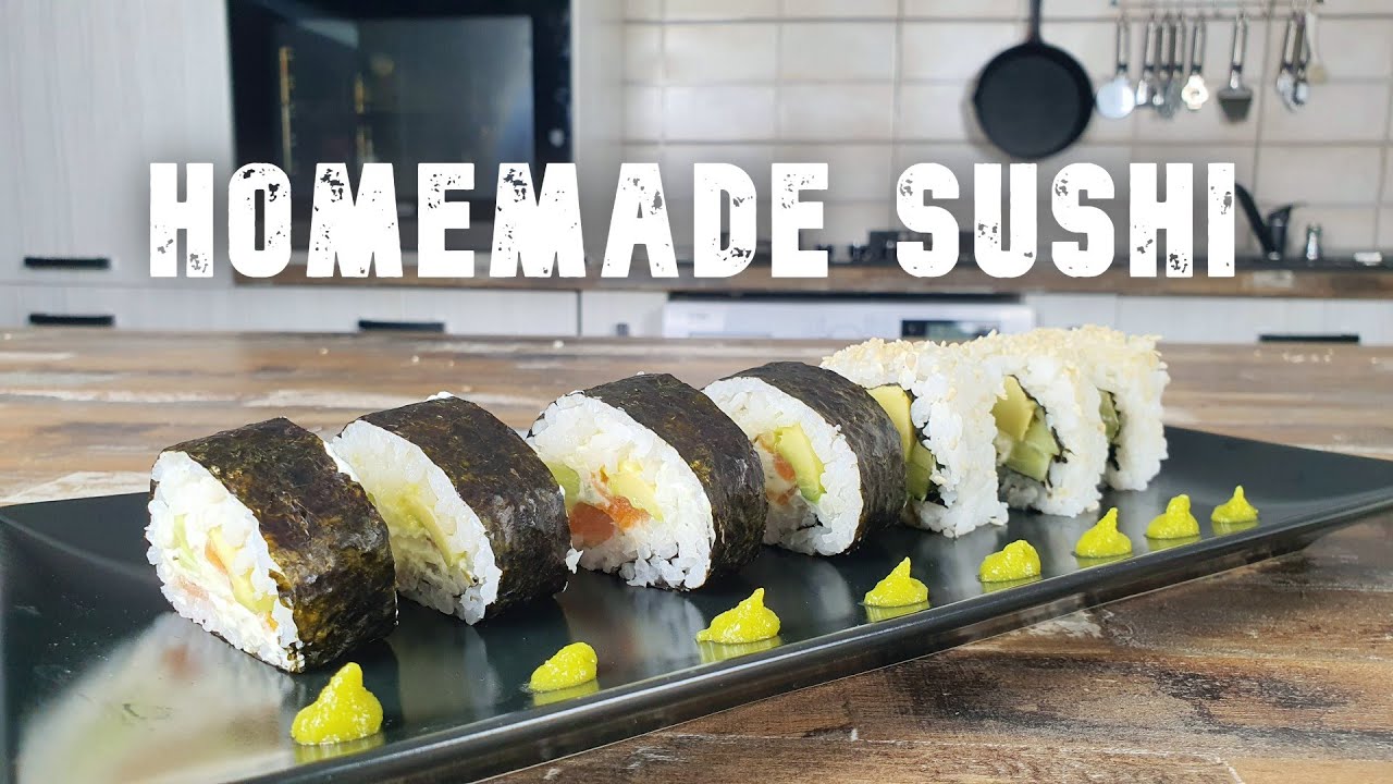 Easy Recipe of Sushi Made At Home | Lust for Taste