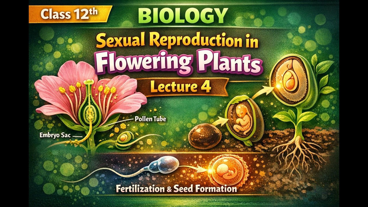 Class 12 biology sexual reprodution in flowering plant