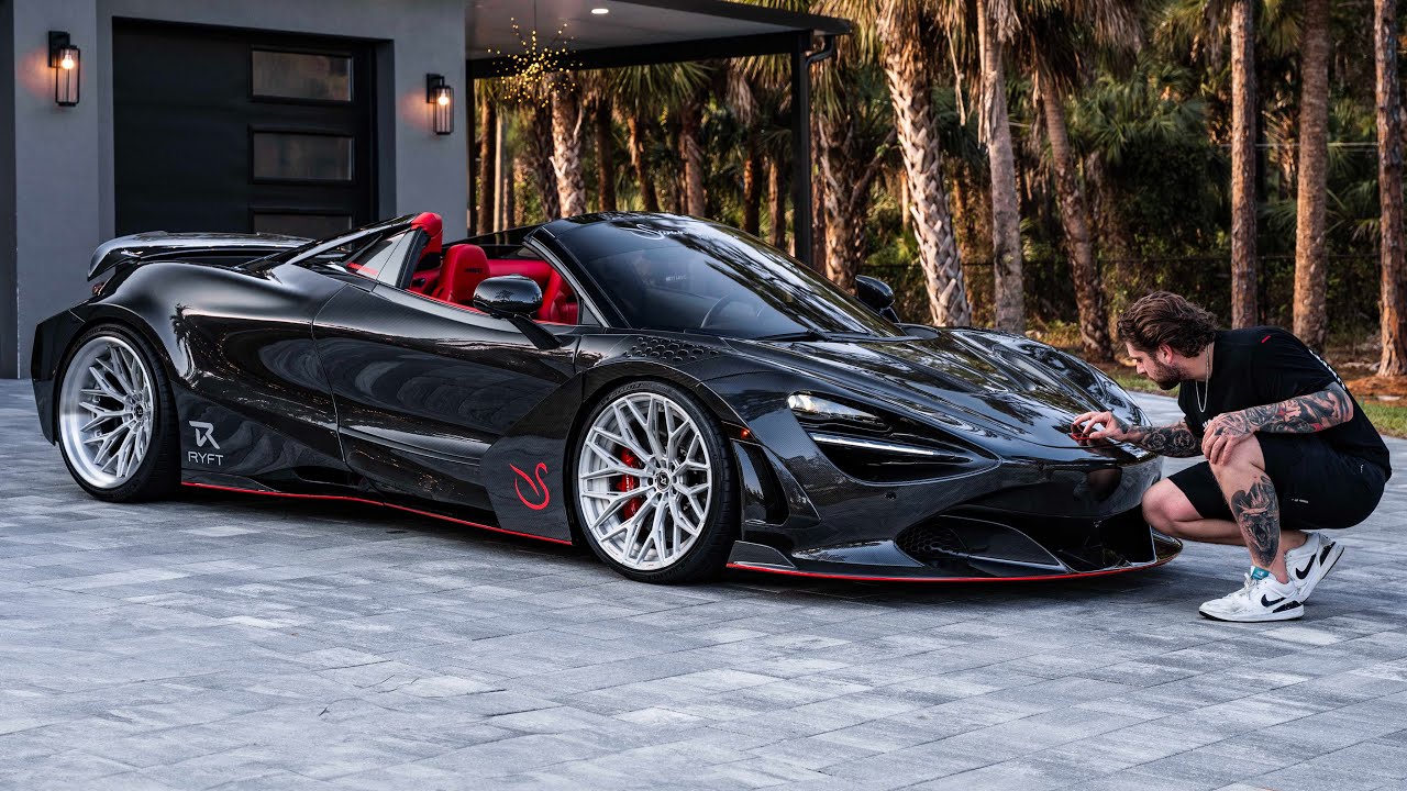 Full Carbon Widebody Flame Spitting McLaren 720S!