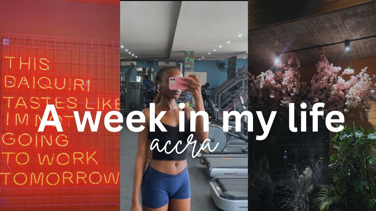 final year diaries: classes, gym, friends, life in Accra.