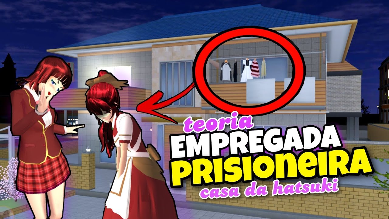 QUARTO SECRETO DA EMPREGADA DA HATSUKI ? TEORIA ROUPA NO VARAL? Sakura School simulator  (História )