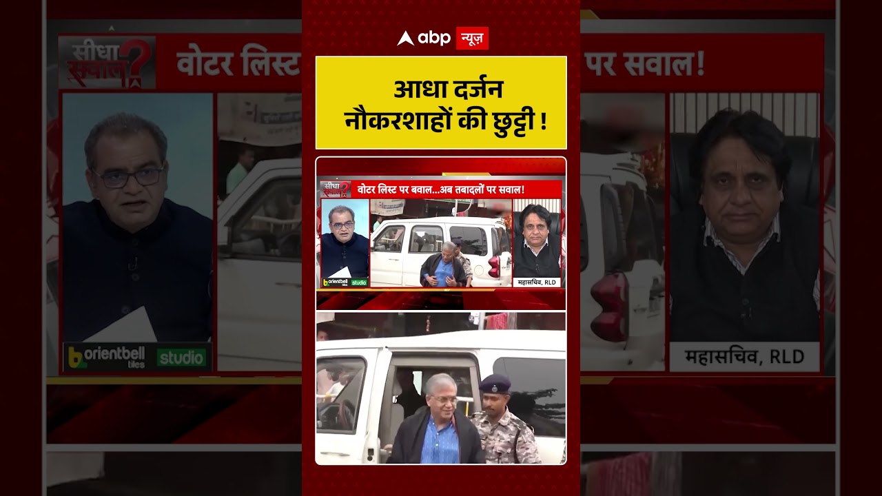 Sandeep Chaudhary: आधा दर्जन  नौकरशाहों की छुट्टी ! ।Bengal Election | #electioncommission |