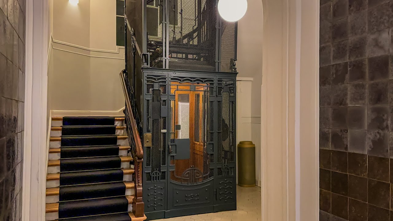 Historischer Carl Flohr Aufzug (Hamburg) Wohnhaus