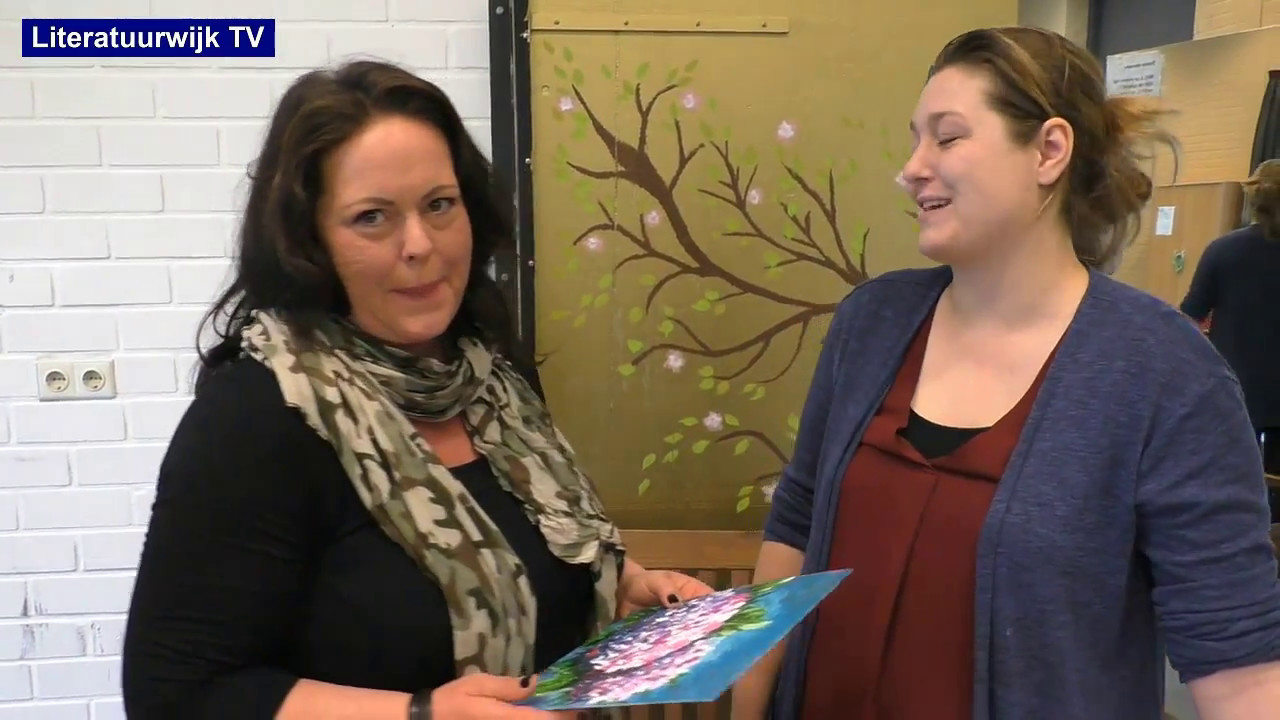 Literatuurwijk TV 3-5-17 - Seasons Art Class !
