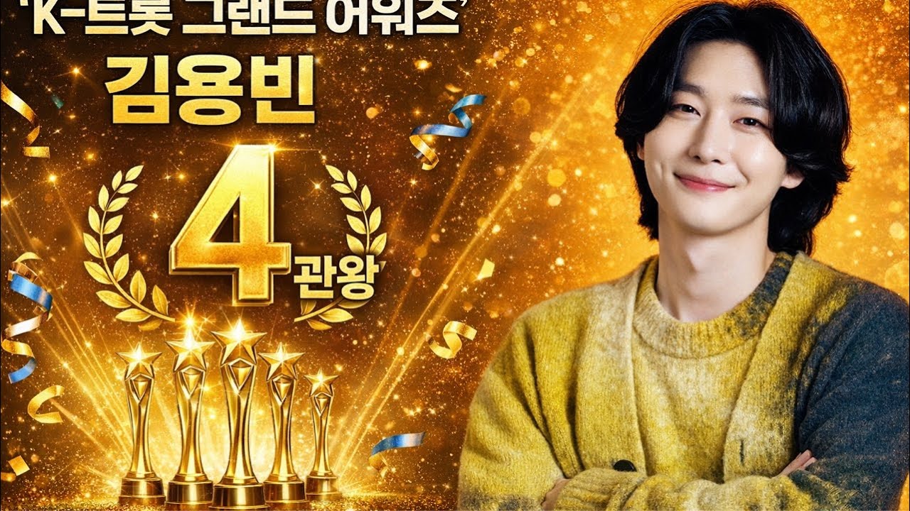 김용빈 K트롯 그랜드어워즈 싹쓸이!