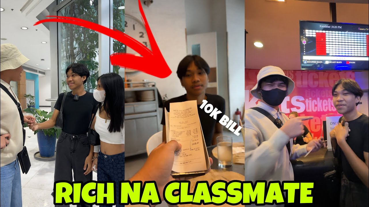 MERON PALA AKONG SUPER YAMAN NA CLASSMATE(GRABE ANDAMI NYANG PERA HAHAHA!!?)