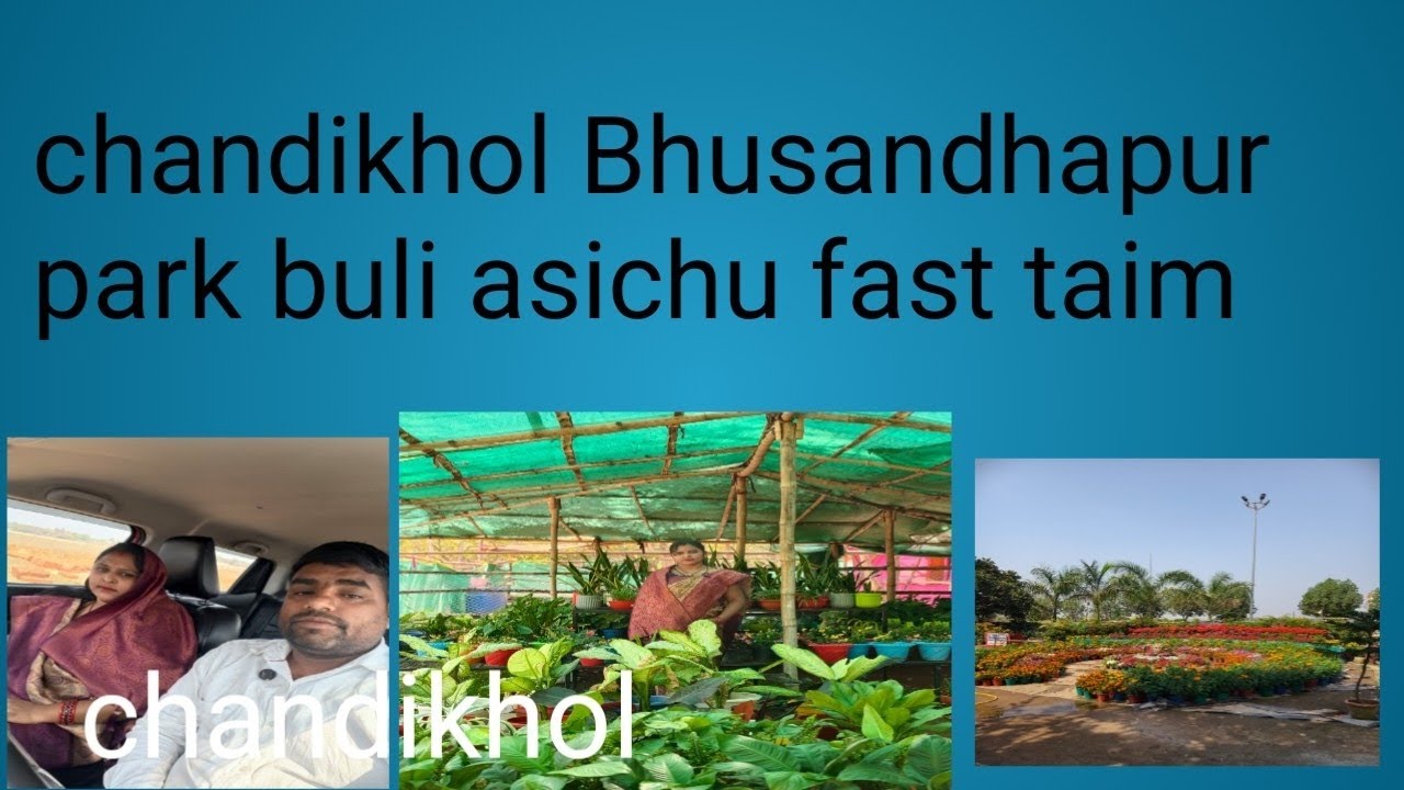 Chandikhol Bhusandhapur park buli asichu fast taim