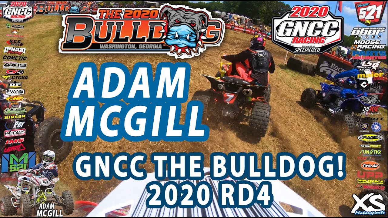 Adam McGill #521 GNCC The Bulldog 2020 Rd 4 - Pro ATV XC Racing