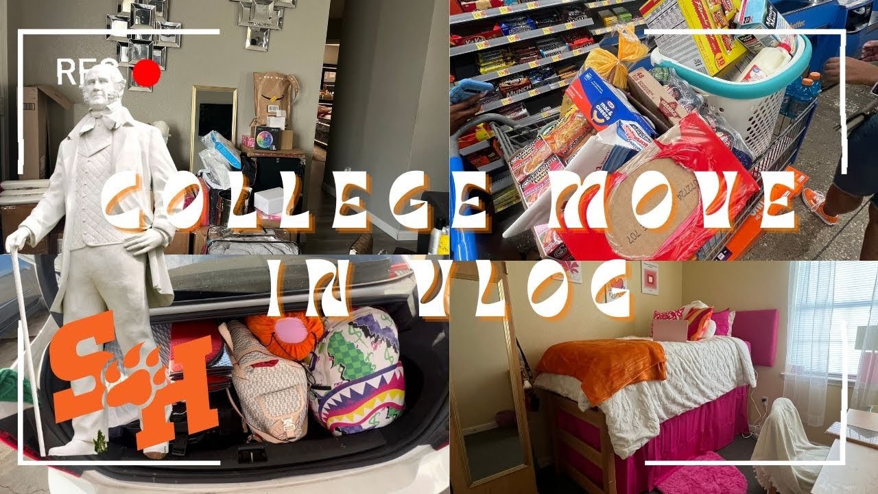 Sam Houston Move In Vlog!